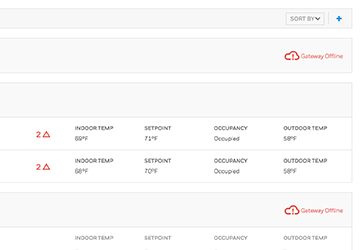 Screenshot of Controls in LCBS Connect.